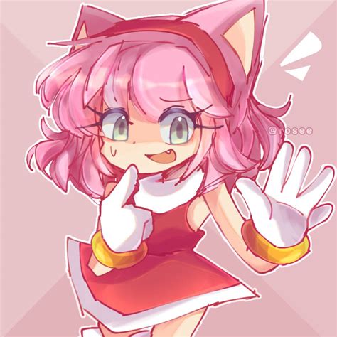 amy rose human|Human Amy rose on Tumblr.